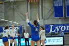 VB vs USCGA  Wheaton College Women's Volleyball vs U.S. Coast Guard Academy. - Photo by Keith Nordstrom : Wheaton, Volleyball